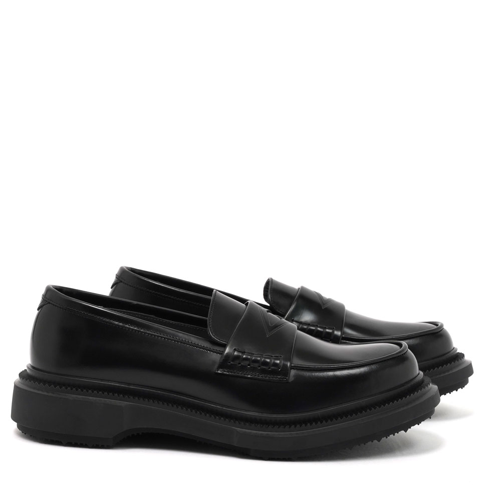 TYPE 218 INJECTED RUBBER SOLE POLIDO BLACK