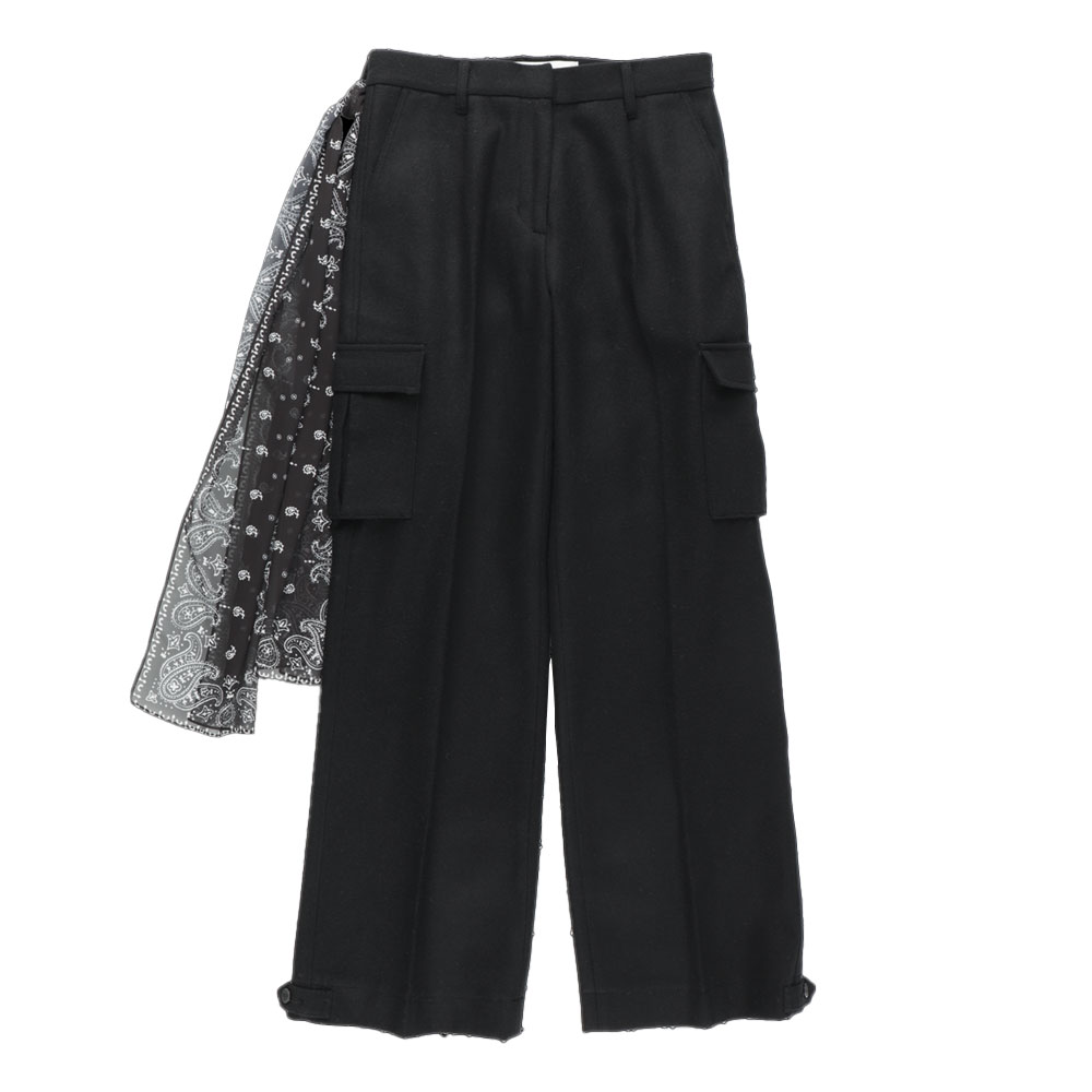 WOOL BDU PANTS BLACK