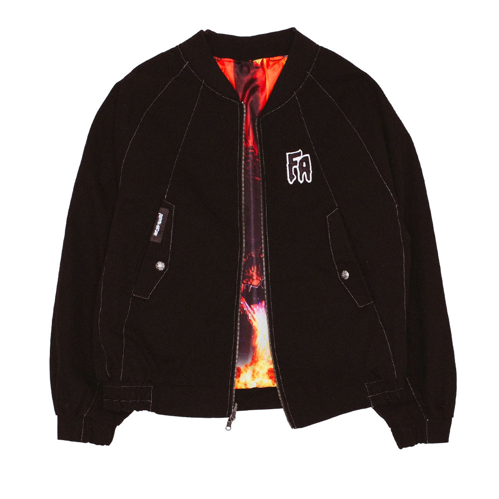 FA REVERSIBLE BOMBER BLACK