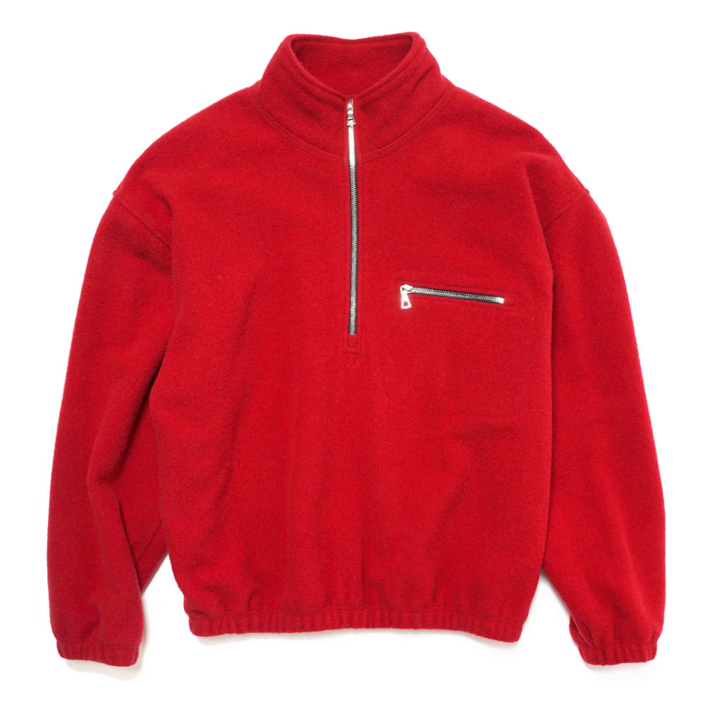 NATURAL FLEECE RED _