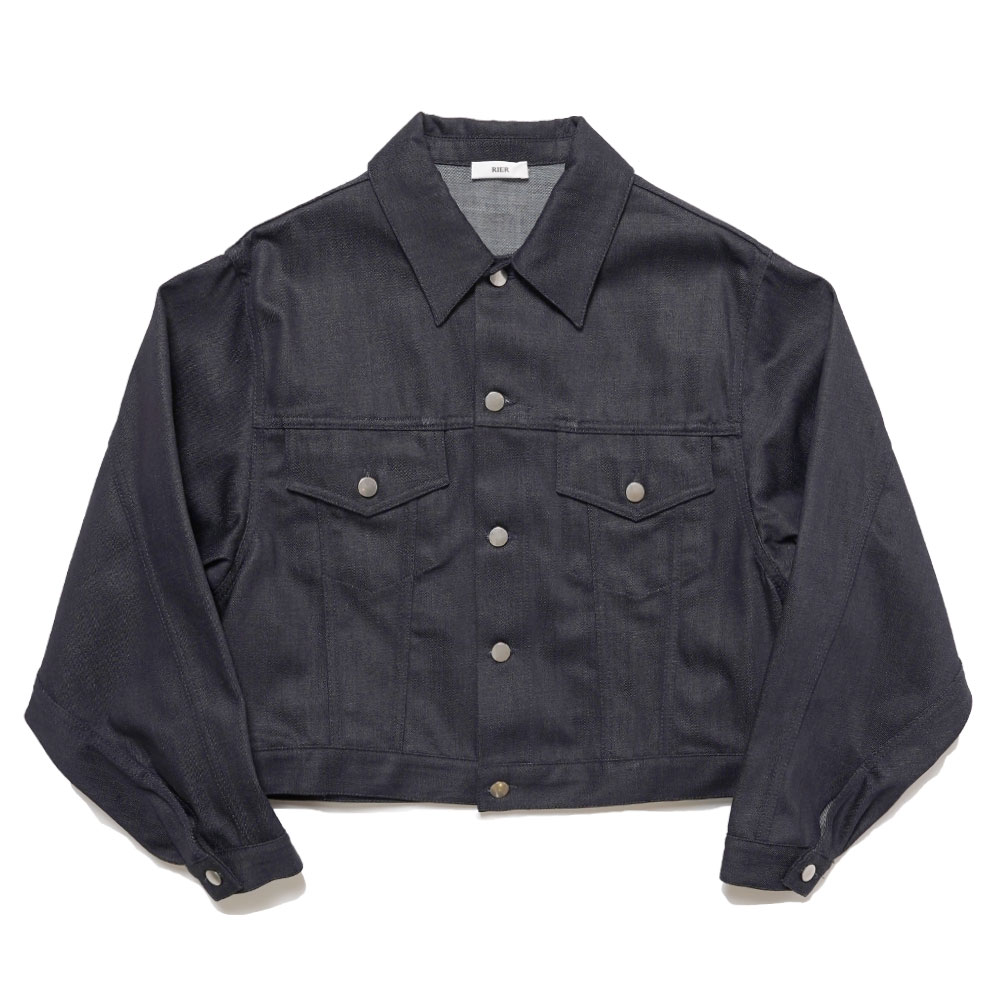 DENIM BLOUSON BLEU DENIM _