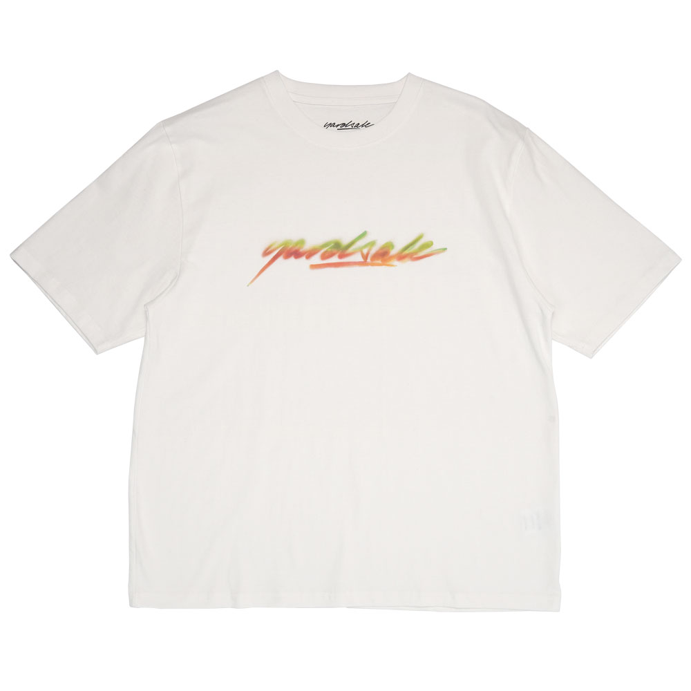 SCRIPT SPRAY T-SHIRT WHITE