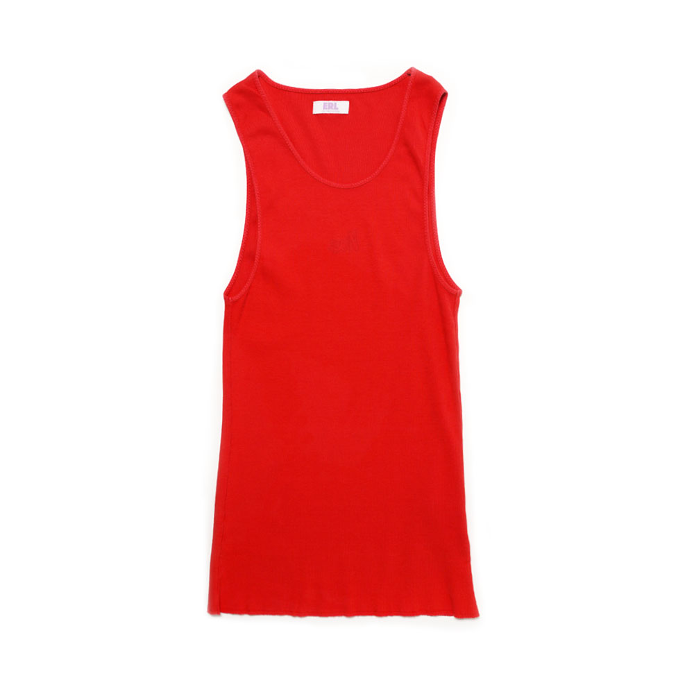 MENS COTTON TANK KNIT ERL03T001 RED
