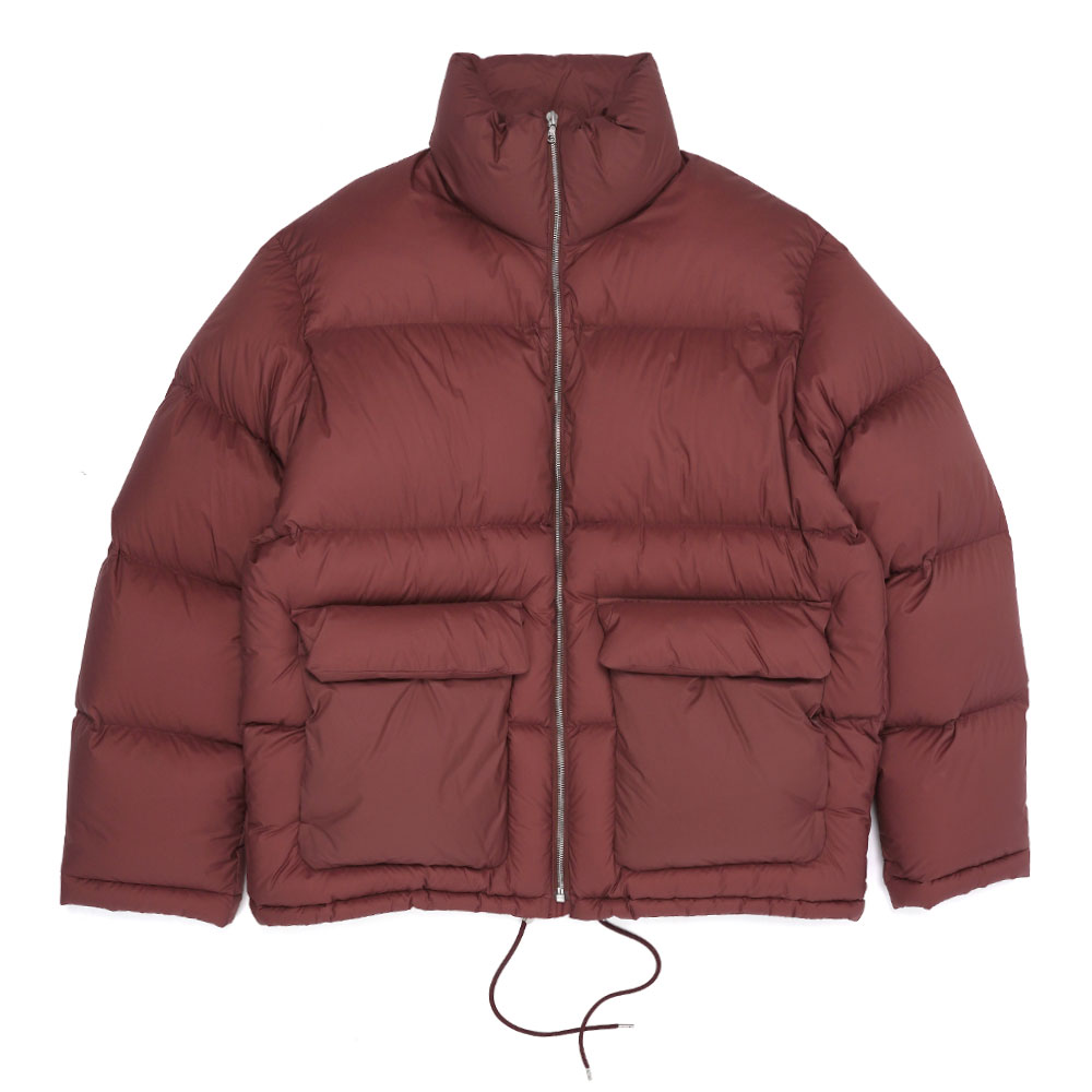 SUPER LIGHT NYLON RIPSTOP DOWN BLOUSON BURGUNDY A25AB01NL