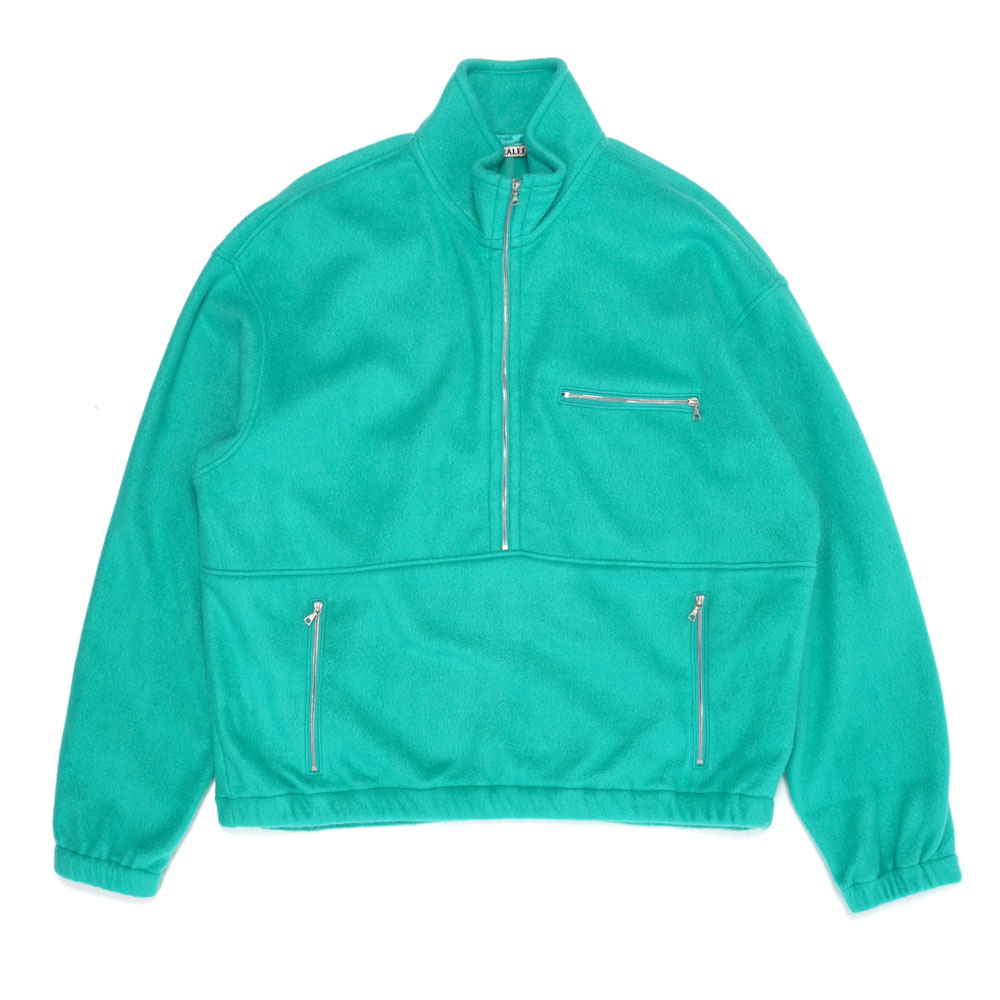 PURE SILK COMFORT FLEECE ZIP P/O JADE GREEN A25AP02SF