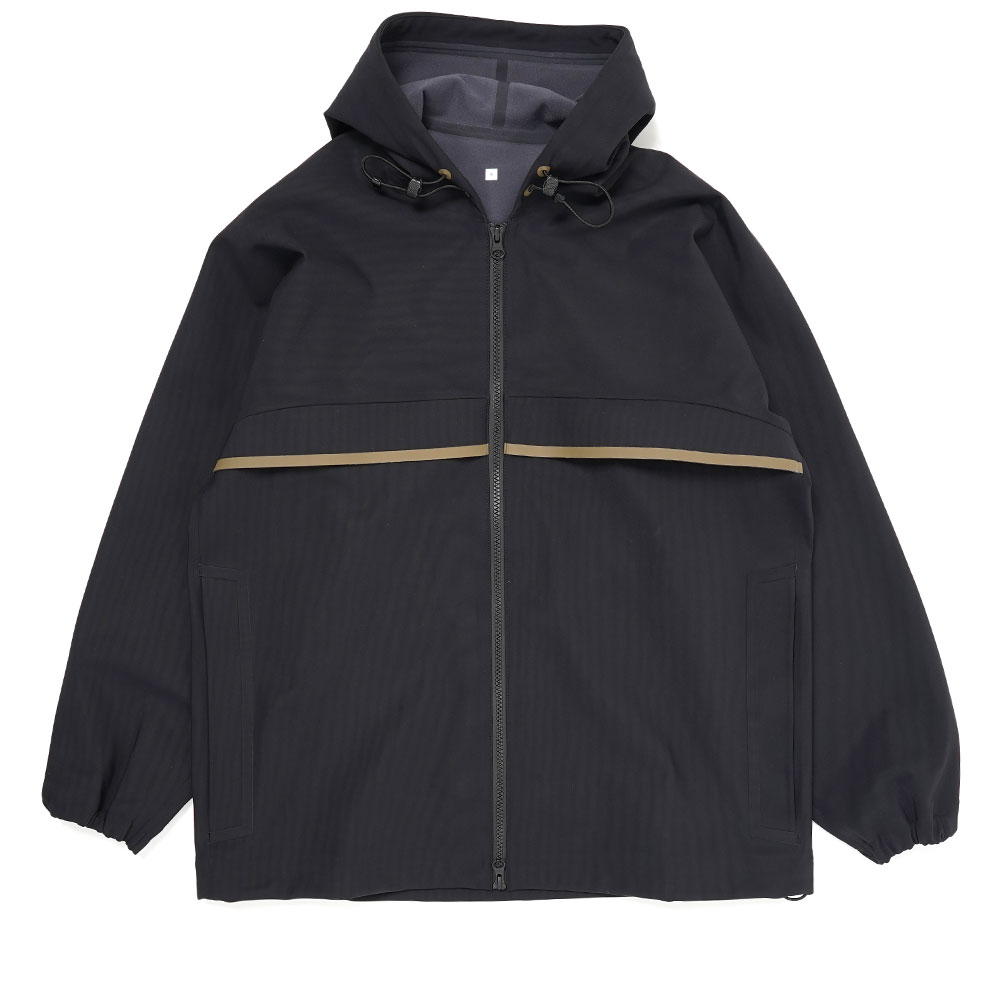 BONDED WR BONDED FLEECED HOODIE JACKET BLACK _