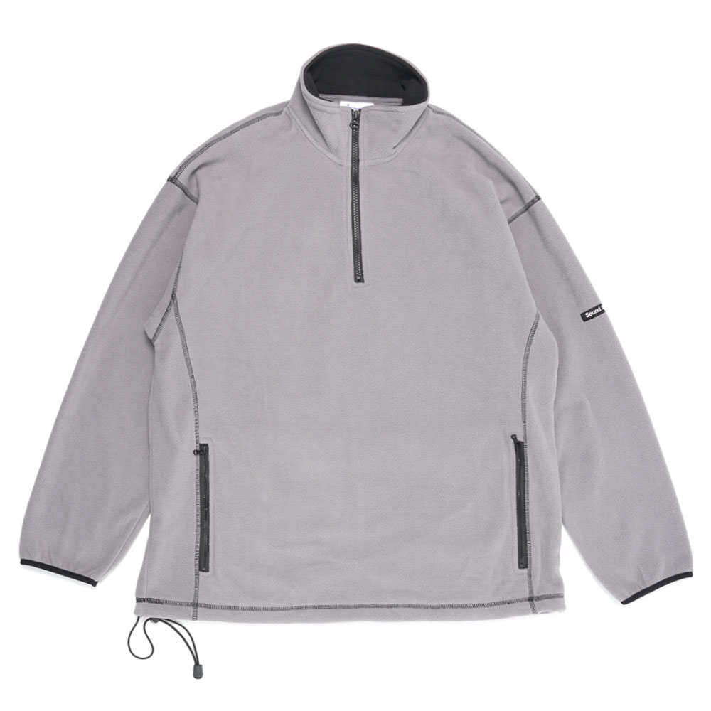 FLEECE HALF-ZIP GREY
