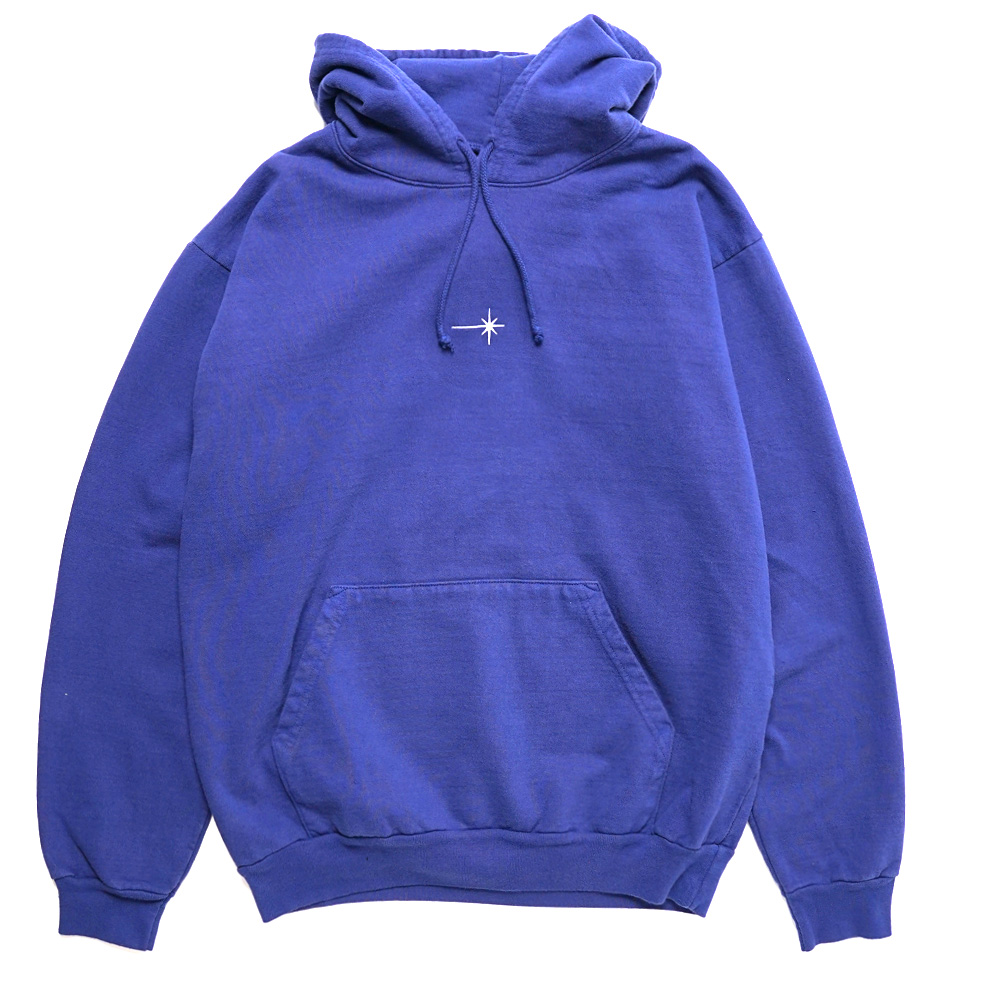 SHINING STAR HOODIE RECYCLED BLUE&WHITE