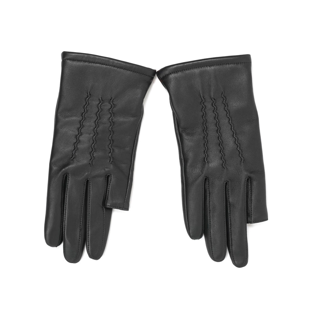 LAMB LEATHER/FINGERSMITH BLACK