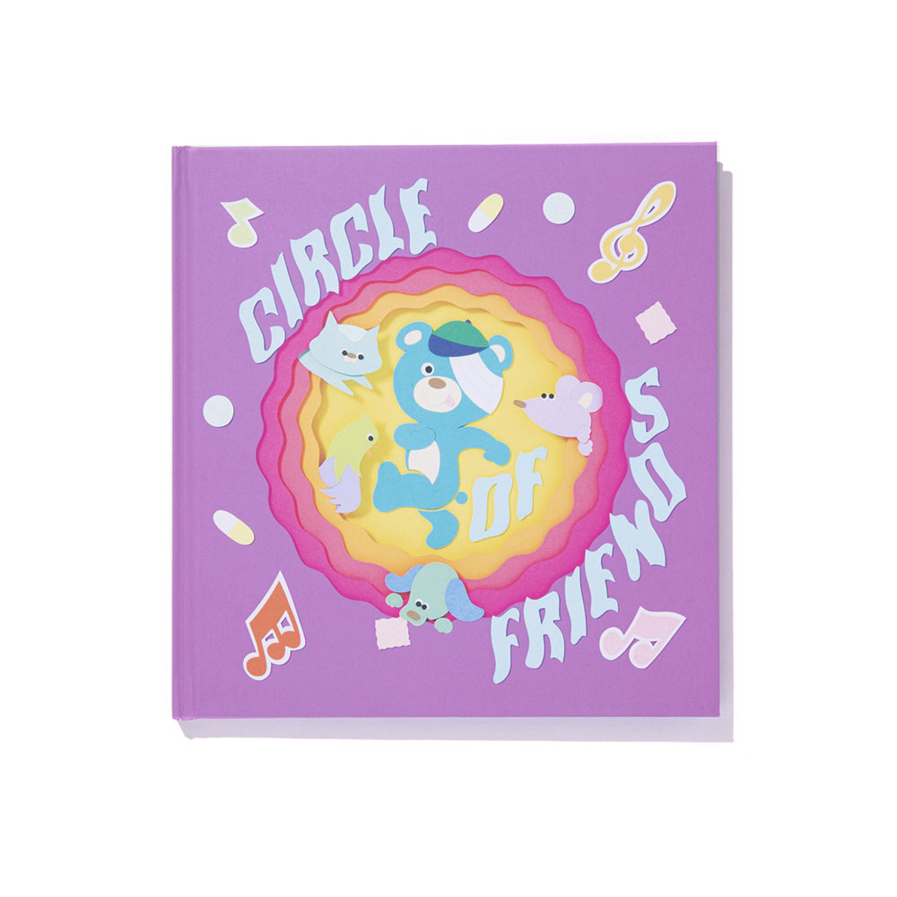 WACKWACK -CIRCLE OF FRIENDS- with Stickers