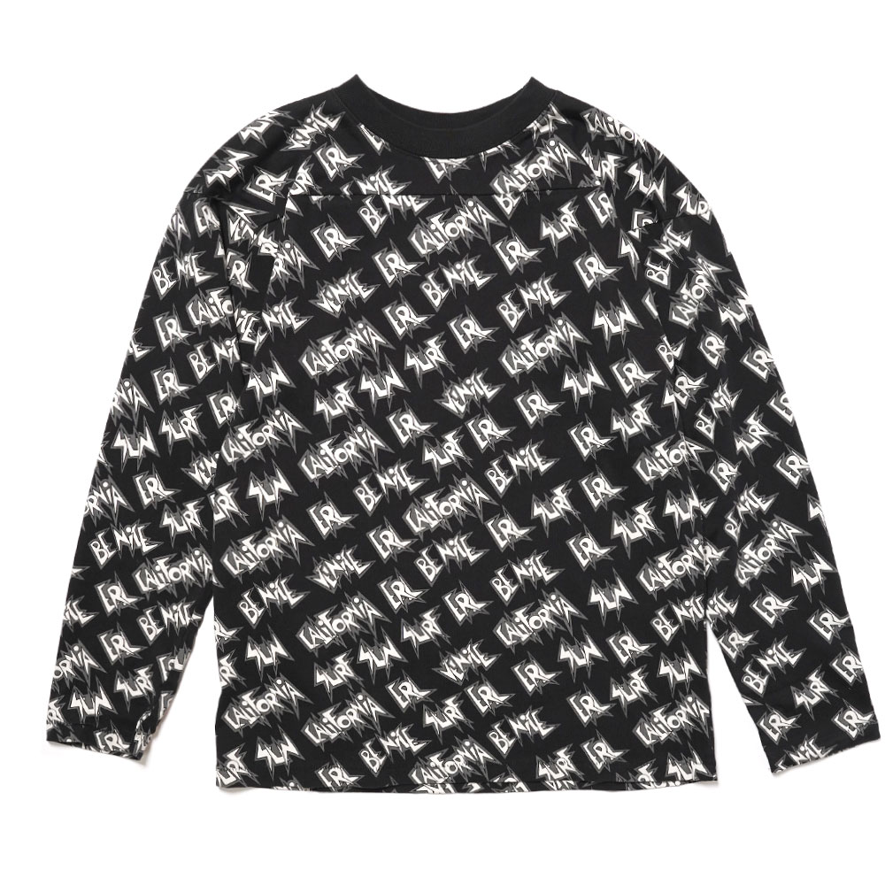 UNISEX SUNSCREEN CREWNECK WAFFLE SWEATER JERSEY BLACK _