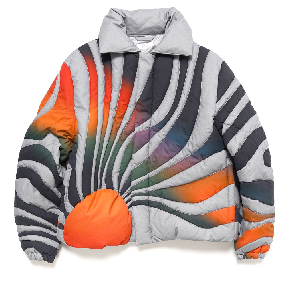 UNISEX SUNSET PUFFER COAT BLACK _