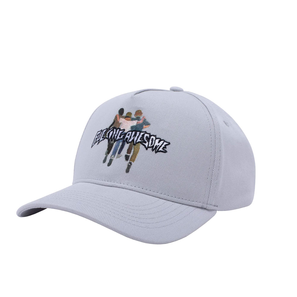 KIDS ARE ALRIGHT SNAPBACK GREY