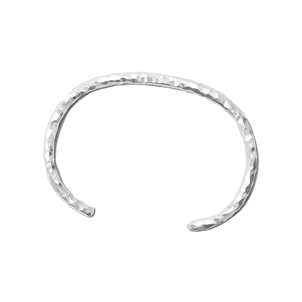 SNAKE BRACELET THIN 101196 CARVED SILVER