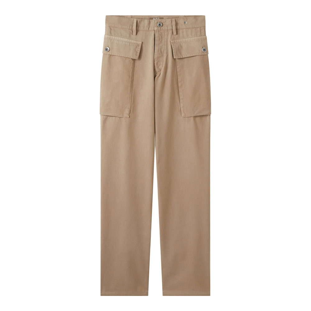 APC TOUITOU BOOSTER CARGO PANTS BEIGE _
