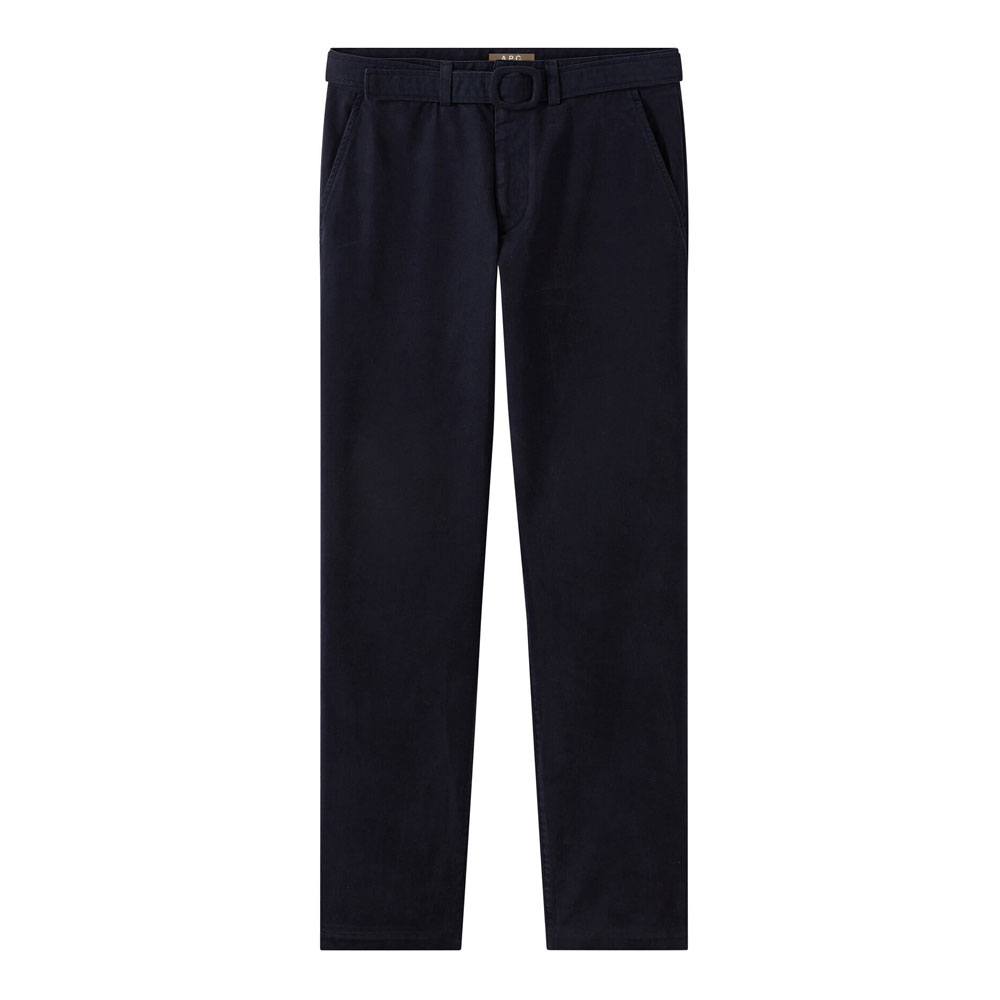 APC TOUITOU DOC CHINO TROUSERS MARINE NAVY _