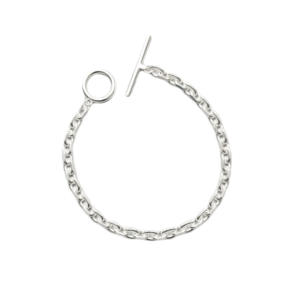 ANCHOR BRACELET 101686 POLISHED SILVER