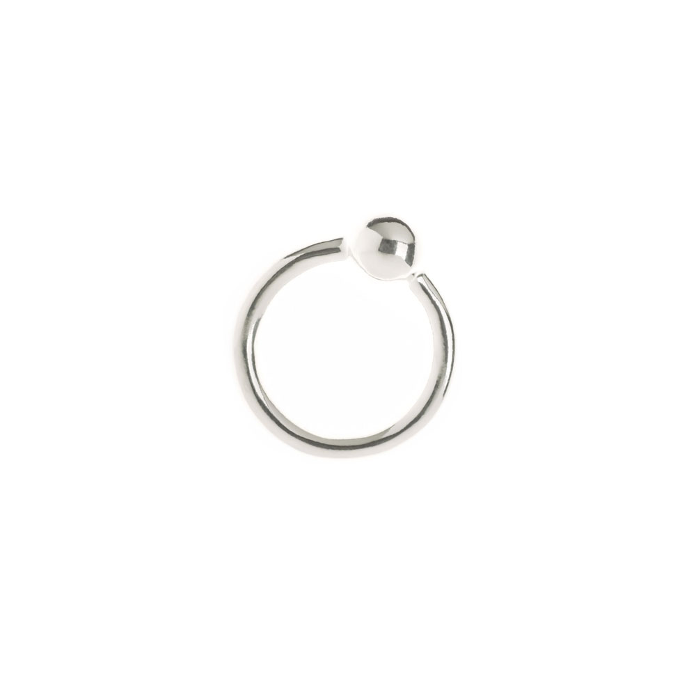 PEARL RING 101720 POLISHED SILVER