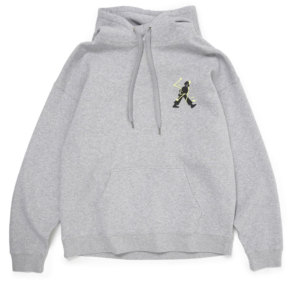 CIVIL DISOBEDIENCE HOODIE MELANGE GREY