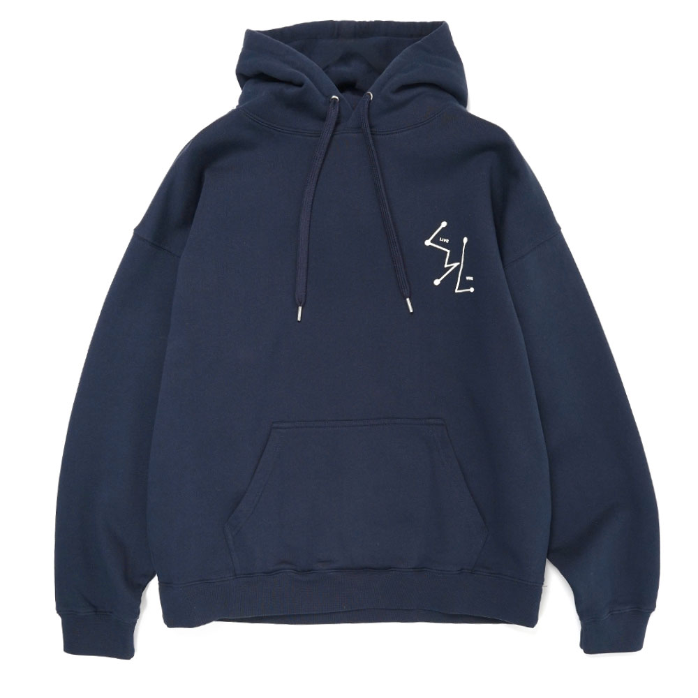 LIVE WIRE HOODIE VINTAGE NAVY