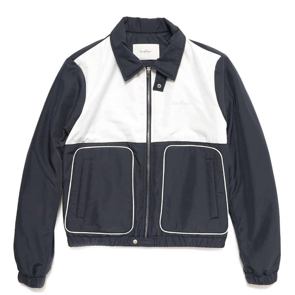 ESTEBAN PANEL JACKET NAVY/IVORY