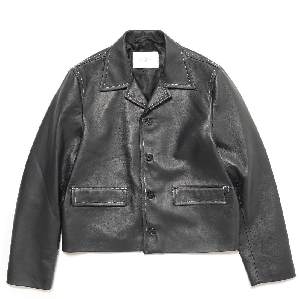 MAD DOG LEATHER JACKET BLACK CALF