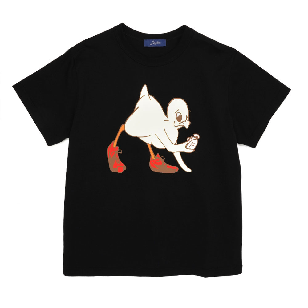BIRD T-SHIRT BLACK