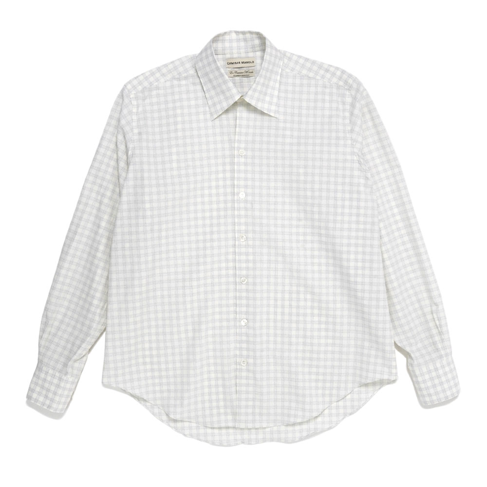 NORMAL SHIRT OFF WHITE GREY CHECK