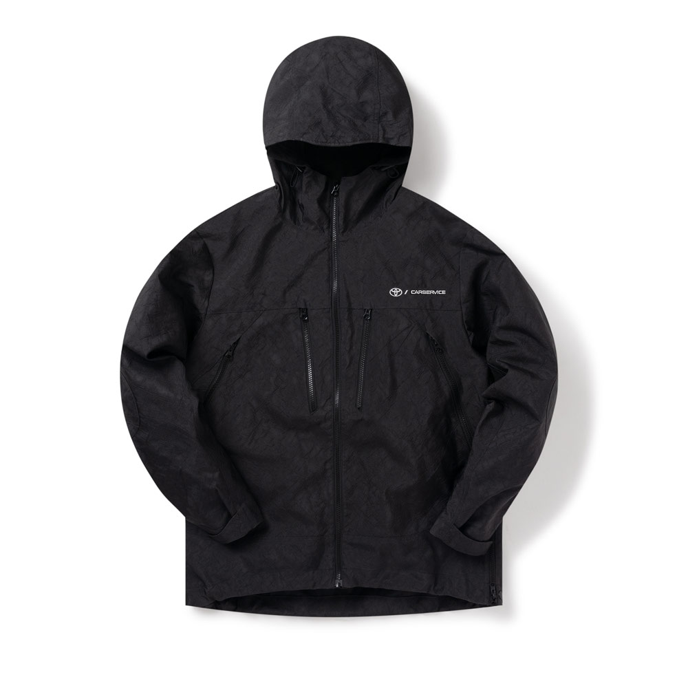 CARSERVICE×TOYOTA AIRBAG TC SHELL JKT BLACK