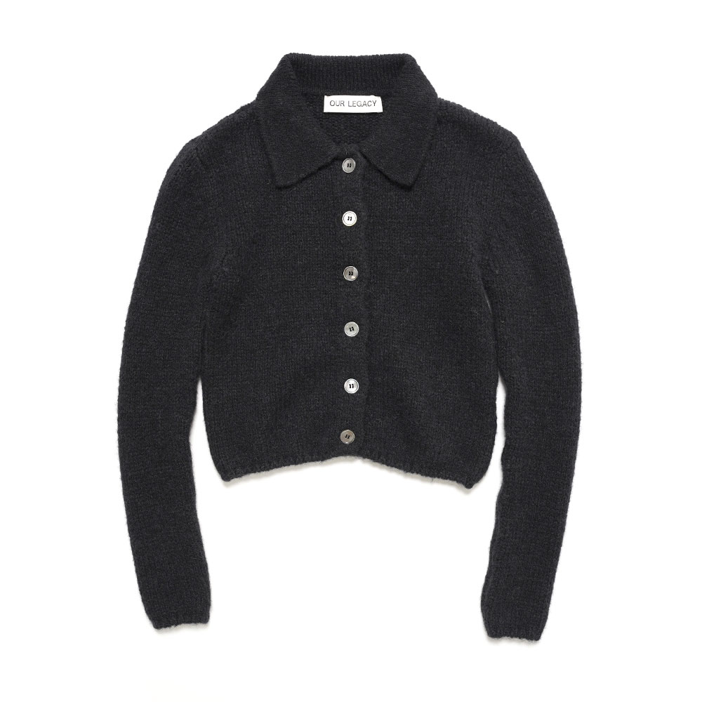 MAZZY POLO BLACK ALPACA _