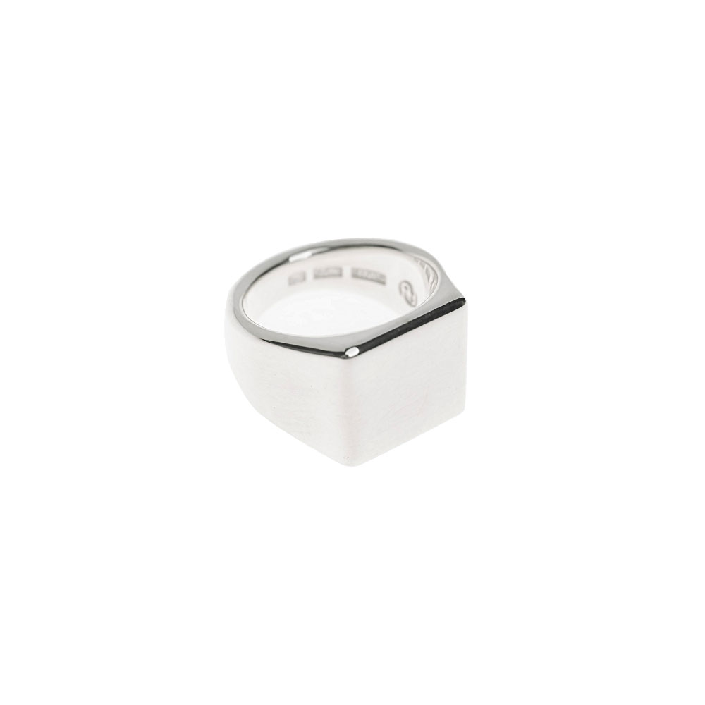PLATFORM RING 101724 POLISHED SILVER