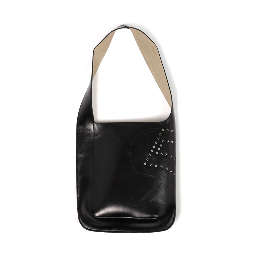 LEGAL TENDER BUCKET BAG BLACK WITH PERFORATION