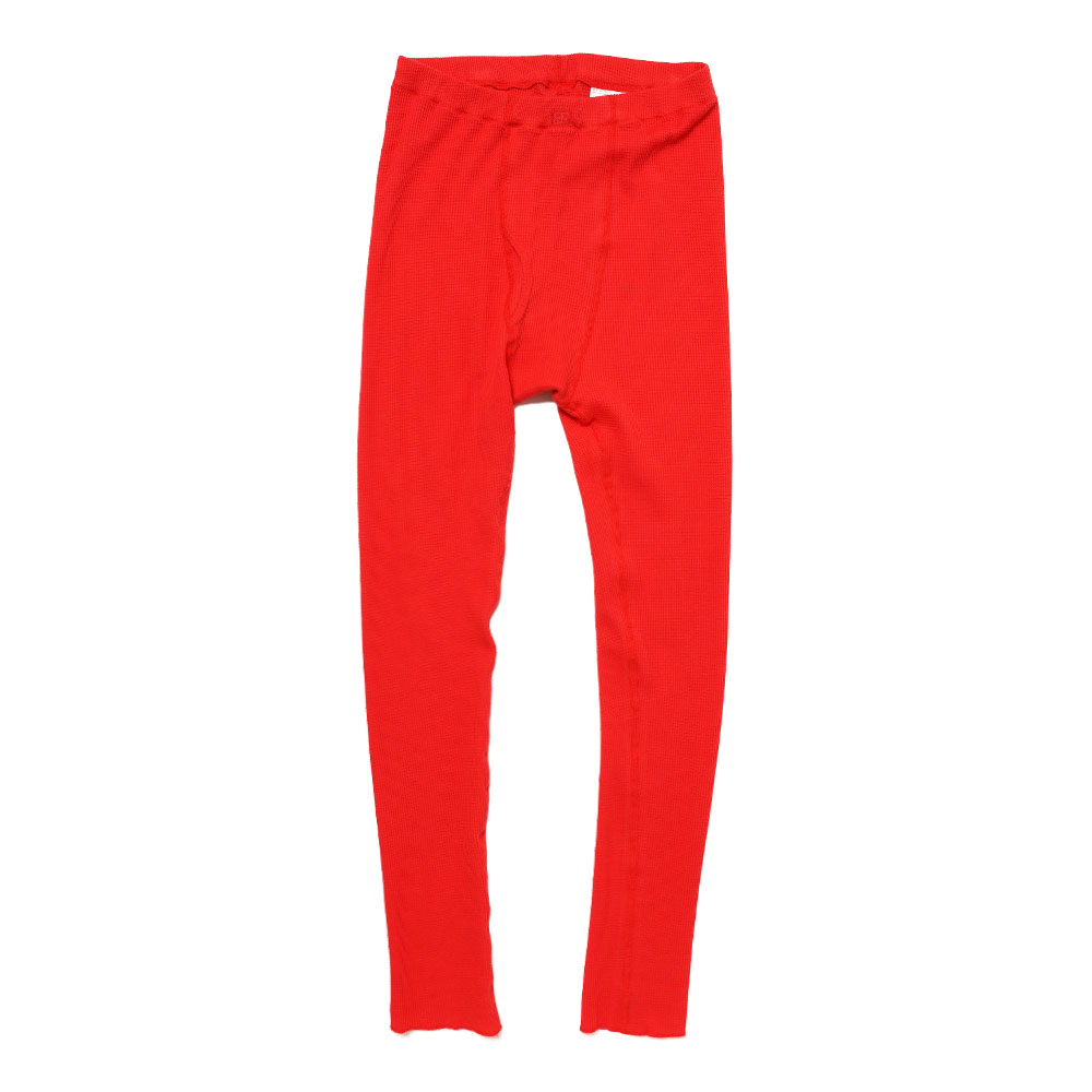 UNISEX WAFFLE LONGJOHNS JERSEY LUMINOUS RED _