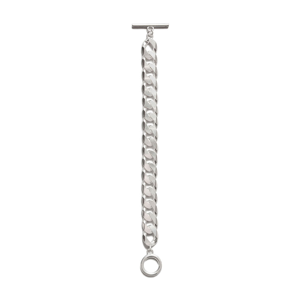 MOTO BRACELET 101608 POLISHED SILVER