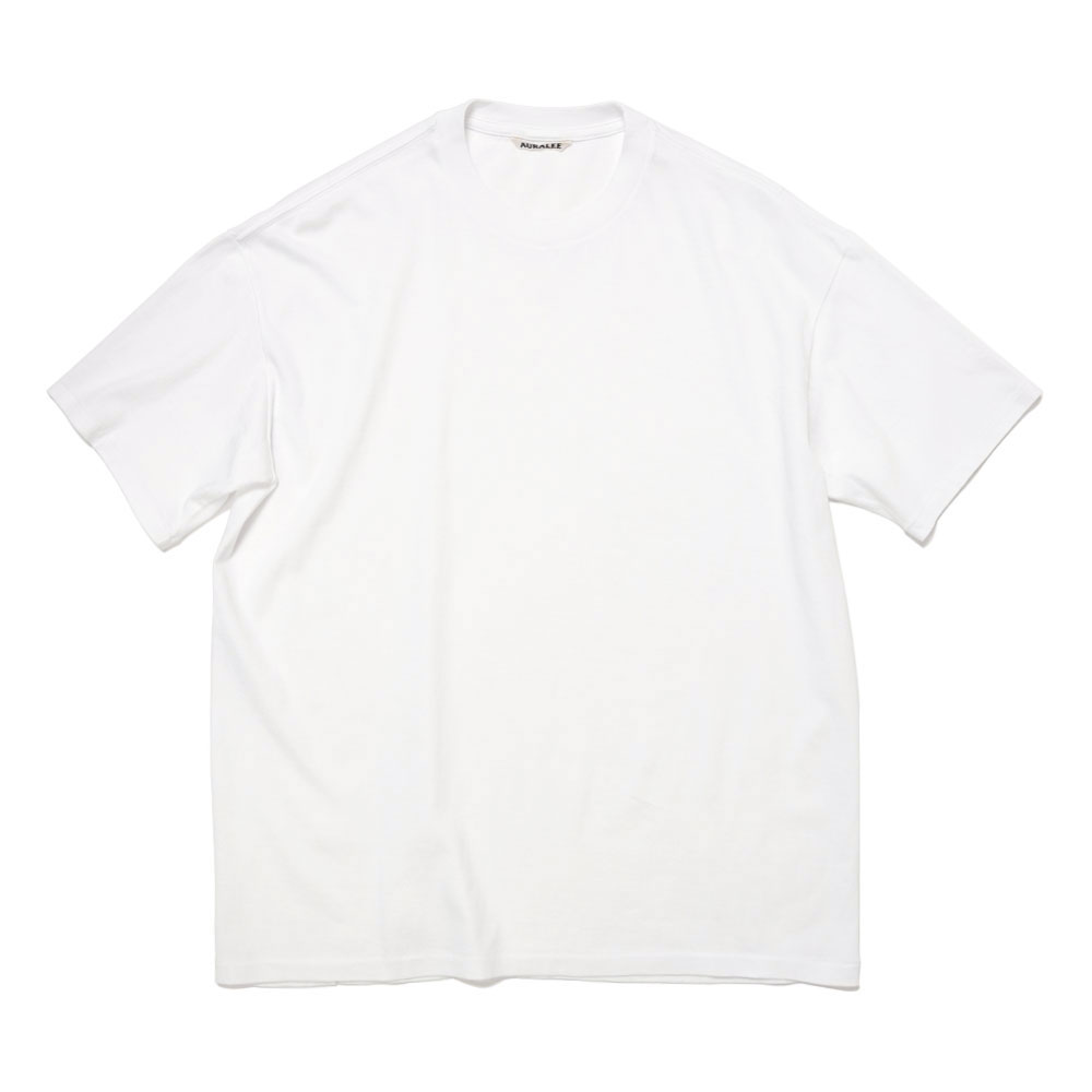 SEAMLESS CREW NECK TEE WHITE A00T01ST