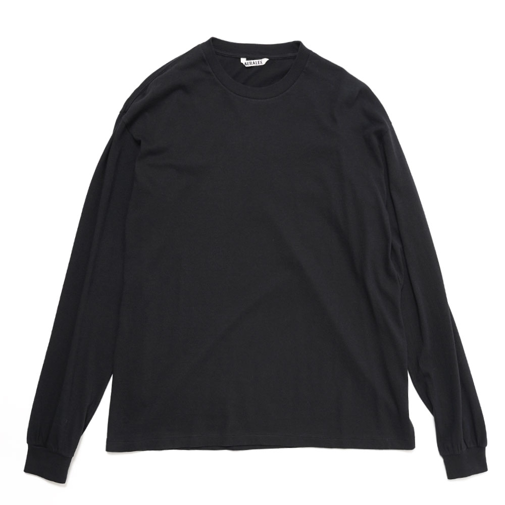SEAMLESS L/S TEE BLACK A00T02ST
