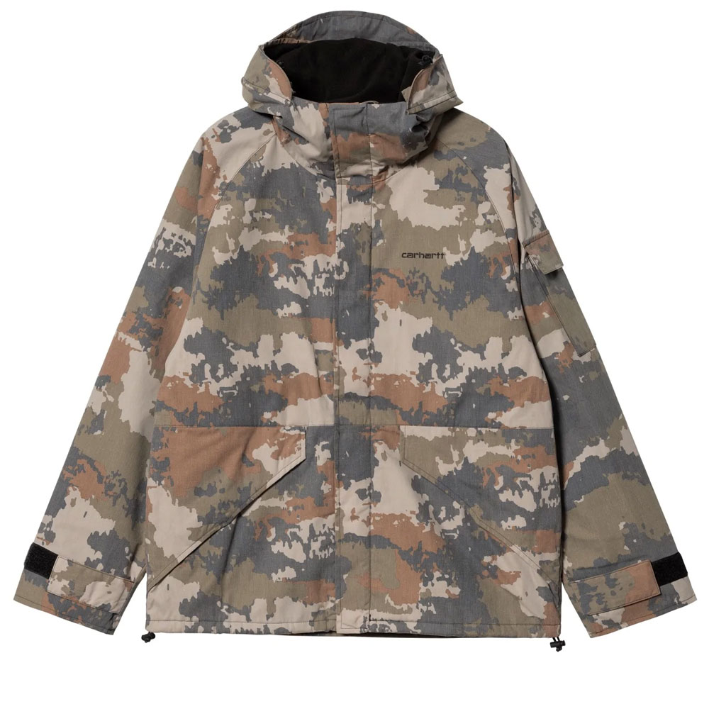 PROSPECTOR JACKET TRAIL PRINT  WOODLAND/BLACK _