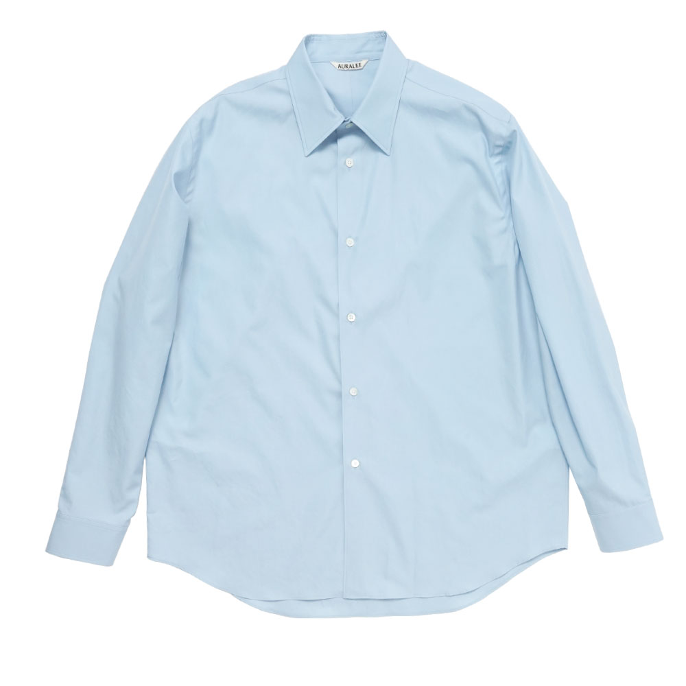 WASHED FINX TWILL SHIRT LIGHT BLUE A00S01TN
