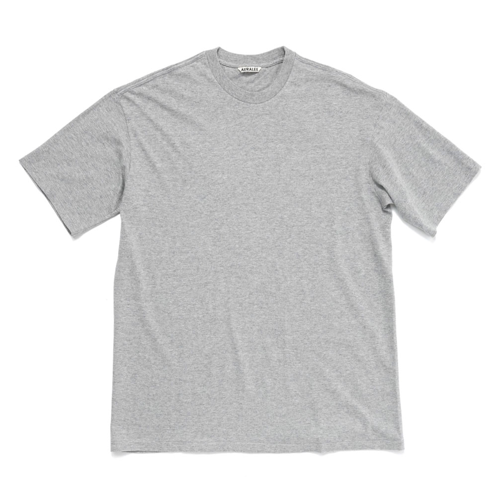 SEAMLESS CREW NECK TEE TOP GREY A00T01ST