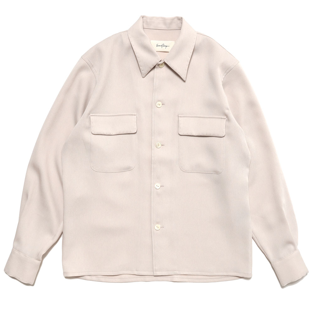 BOULEVARD LONG SLEEVE SHIRT CEMENT